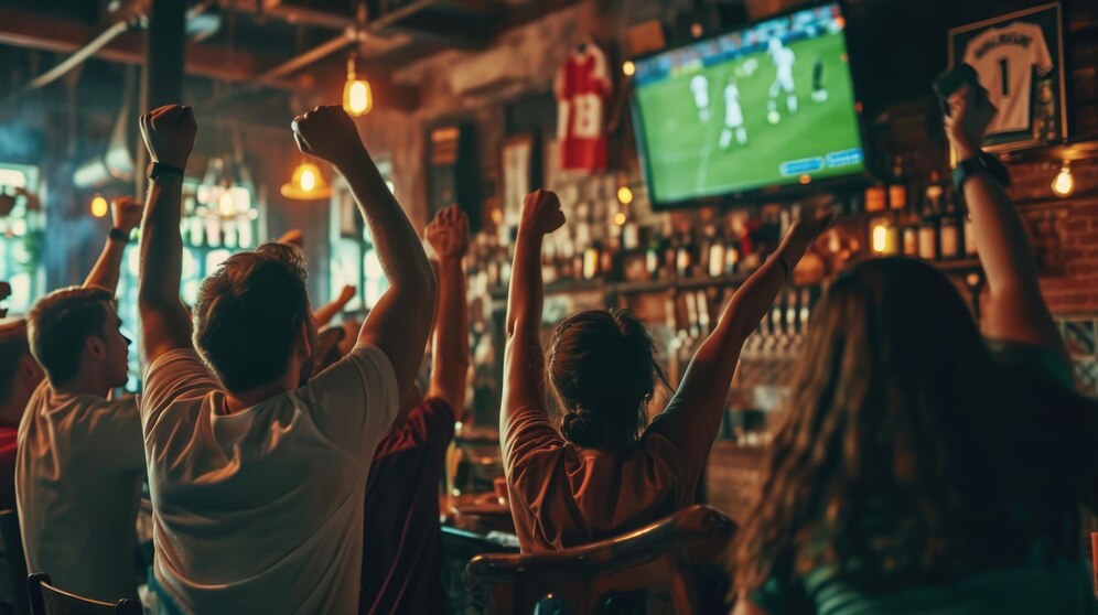 soccer-fans-sitting-bar-celebrating-victory_23-2147859512 Benefits of Happy Hour